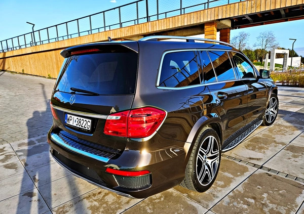 Mercedes-Benz GL cena 122000 przebieg: 343000, rok produkcji 2013 z Wąchock małe 781